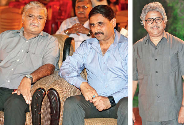 (L-R) Vinod, JK Sharma, Anil Risal Singh (BCCL/ Aditya Yadav)
