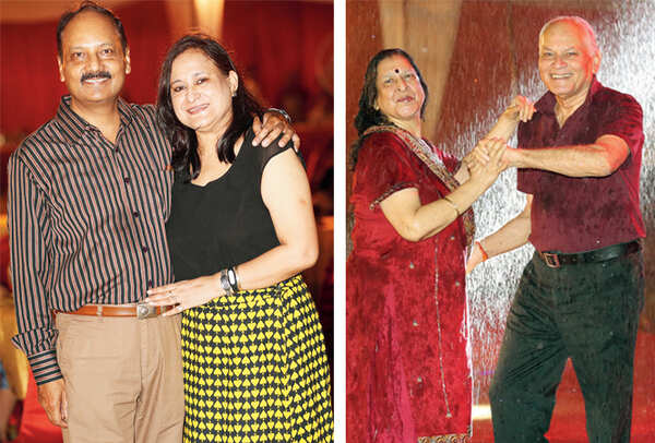 Jyotirmay & Suparna and (R) Shashi and AK Chaturvedi (BCCL/ Aditya Yadav)