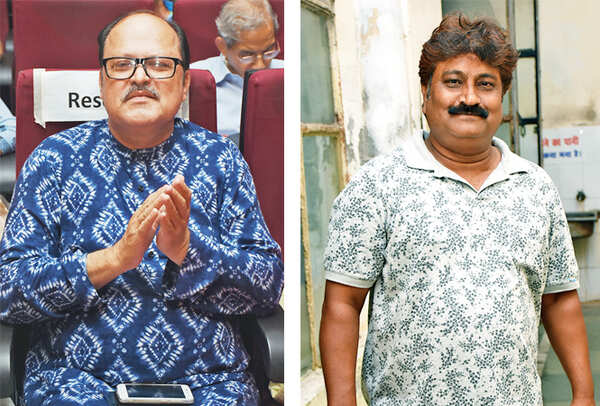 Nawab Masood (R) Pradeep Srivastava (BCCL/ Vishnu Jaiswal)
