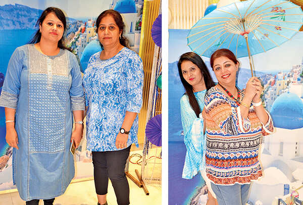(L) Bharti and Antim (R) Dimple and Aishwarya (BCCL/ IB Singh)