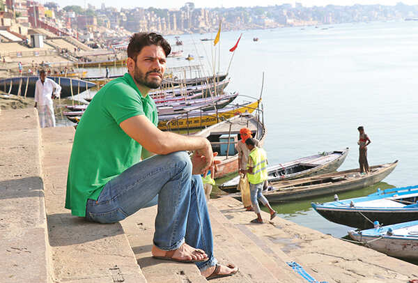 Vipul relaxing at Chet Singh Fort (BCCL/ Unmesh Pandey)