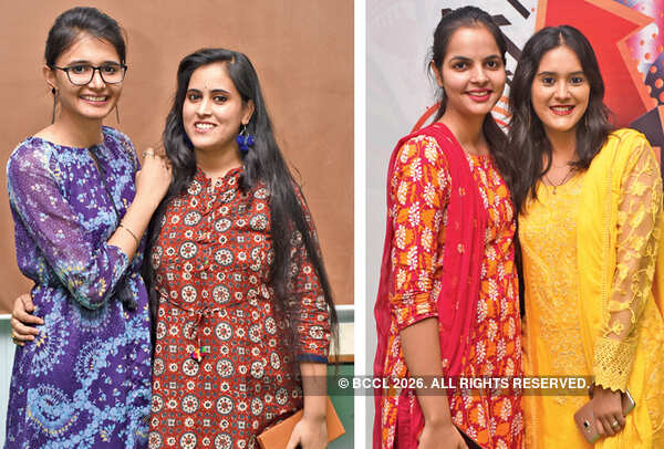 Nitika Keshri and Anjali Singh (R) Shreya Arora & Priyanka (BCCL/ Vishnu Jaiswal)