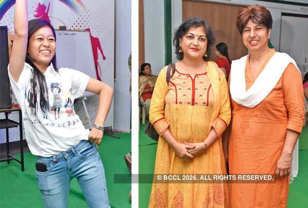 Ritu (R) Chandra Awasthi (L) and Minti Bhatia (BCCL/ Vishnu Jaiswal)