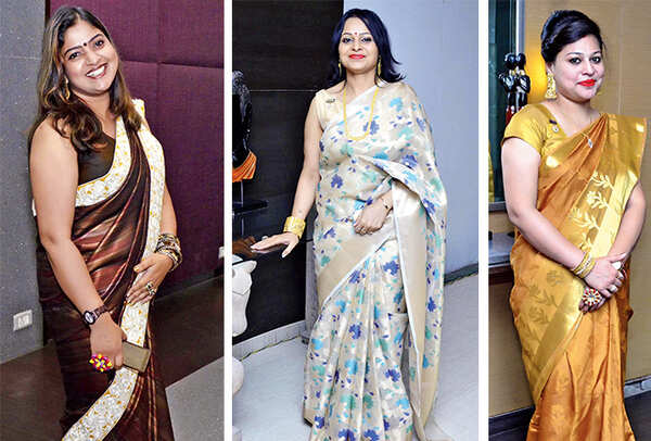 (L) Nidhi Jain (C) Shalini (R) Swati (BCCL/ Pankaj Singh)