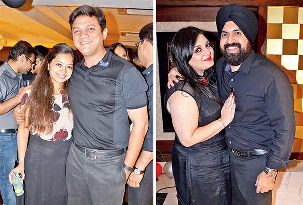 (L) Anushree and Dhruv (R) Jasreen and Param (BCCL/ IB Singh)