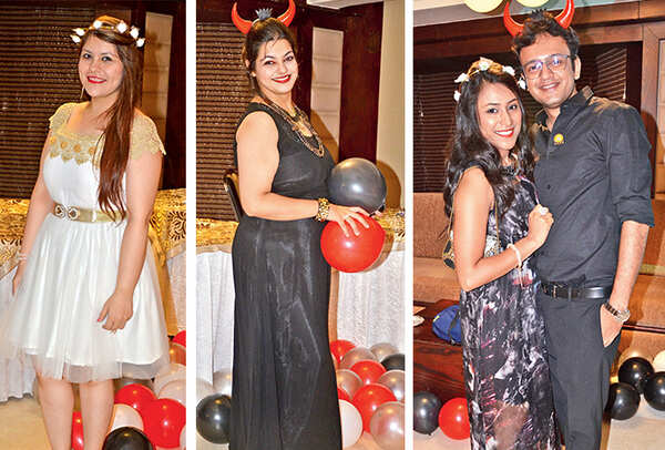 (L) Kashvi (C) Richa (R) Tulika and Gaurav (BCCL/ IB Singh)