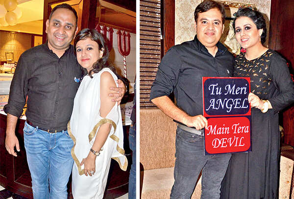 (L) Siddharth and Shivam (R) Yasser and Amna (BCCL/ IB Singh)