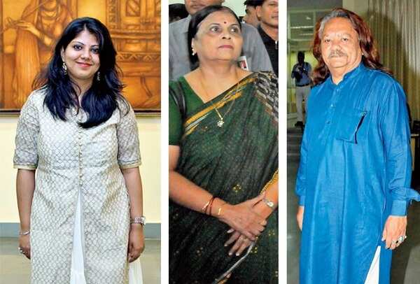 Manika Pandey, Dr Veena Vidyarthi and Mohd Shakil (BCCL/ Farhan Ahmad Siddiqui)