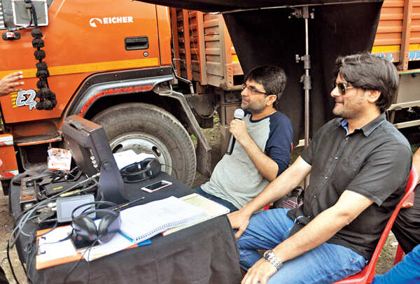 Vishal Mishra (L) and Jaideep Ahlawat at the location (BCCL/ AS Rathor)