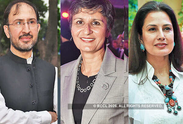 (L-R) Pakistani Deputy High Commissioner Syed Haider Shah, Australian High Commissioner Harinder Sidhu and Ritu Beri (BCCL)