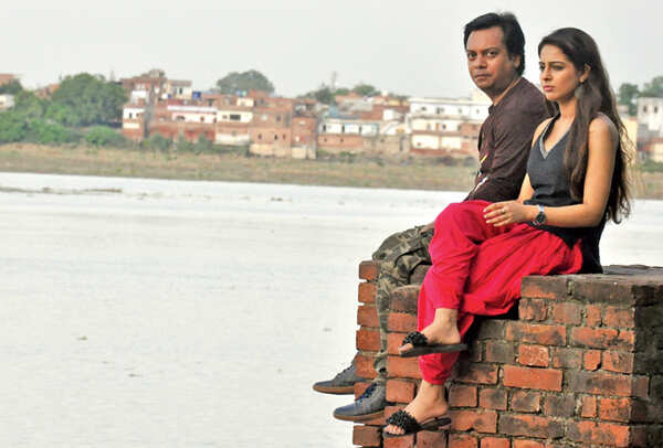 Zeishan Qadri and Malvi Malhotra at Guptaar Ghat (BCCL/ AS Rathor)
