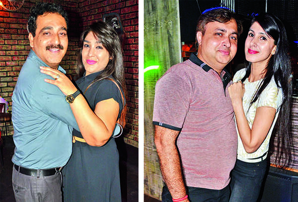 (L) Sanjay and Manisha (R) Vishal and Shalu (BCCL/ IB Singh)