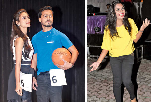 Vartika Kesarwani & Faizan Khan (R) Akanksha Singh (BCCL/ Vishnu Jaiswal)