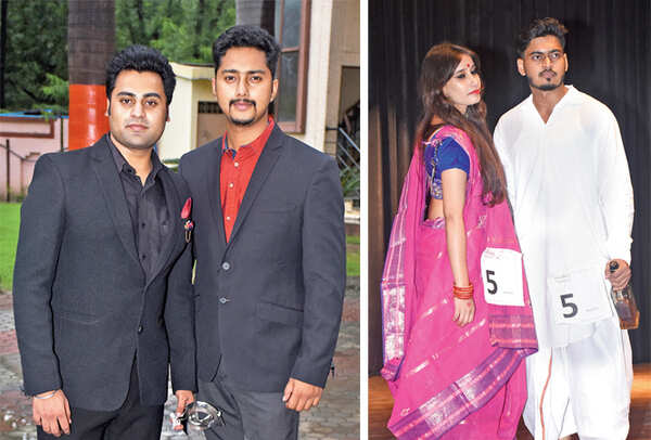 Akash and Nawaab (R) Astha Pandey and Waqas Umar (BCCL/ Vishnu Jaiswal)