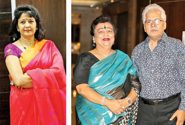 Madhuri Halwasiya, Kumkum and Ashok Roy Choudhury (BCCL/ Aditya Yadav)