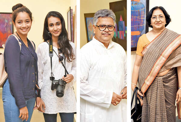 L-R Shraddha Pandey, Sneha Pandey, Anil Risal Singh and Anuradha Goyal (BCCL/ Vishnu Jaiswal)