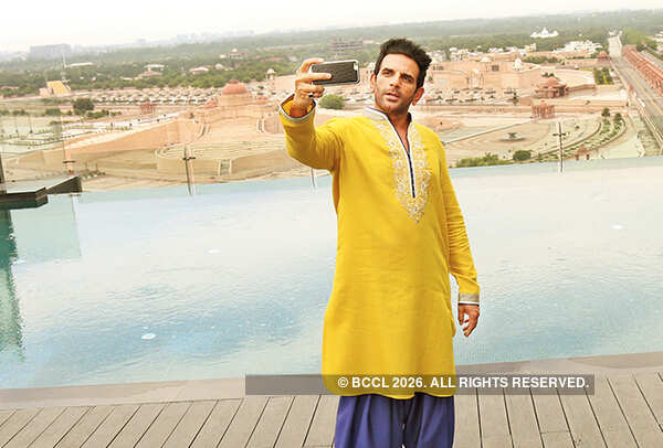 Actor Arav Chowdharry in Lucknow (BCCL/ Aditya Yadav)