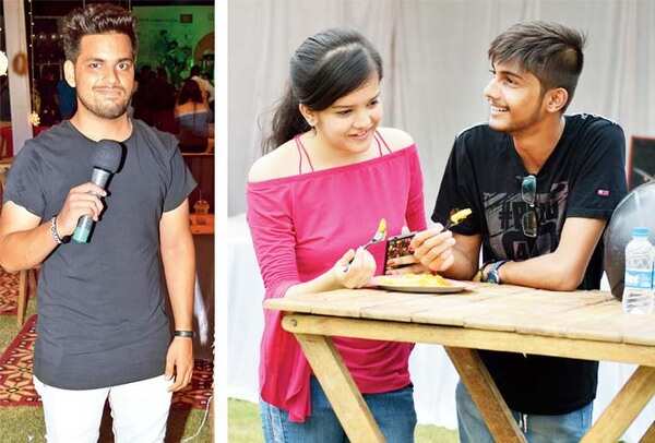 (L) Karan Lakhmani (R) Paridhi and Sameer (BCCL/ Farhan Ahmad Siddiqui)