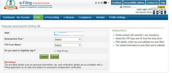 Income Tax EFiling: E-file Your ITR In 10 Easy Steps | Business - Times ...