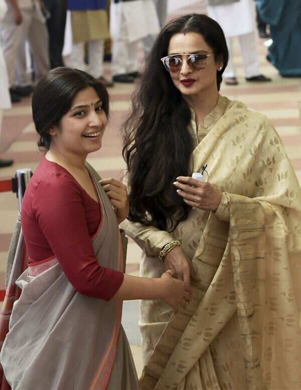 rekha with dimpi