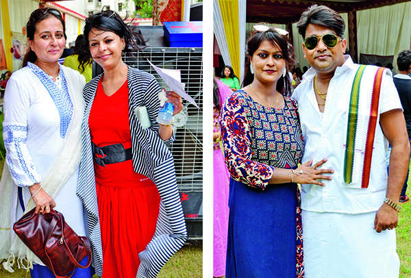 (L) Mona and Reena (R) Rajshree and Manish (BCCL/ IB Singh)