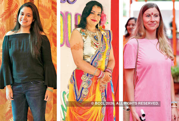 L-R Ananya Kalra, Bharti and Daphne (BCCL/ Aditya Yadav)