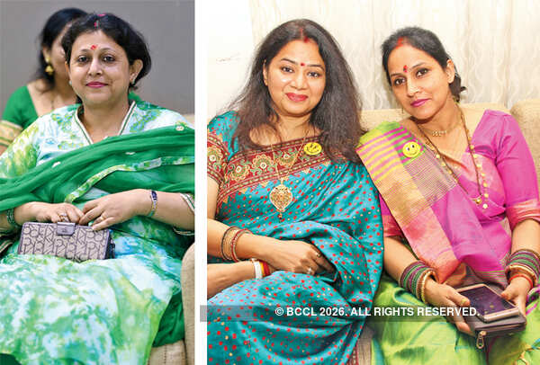 Nageen Ahmad (R) Shephali Bhagat & Mamta Tripathi (BCCL/ Aditya Yadav)