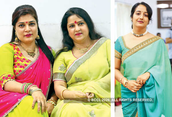 Vartika and Rashmi Pandey (R) Isheeta (BCCL/ Aditya Yadav)