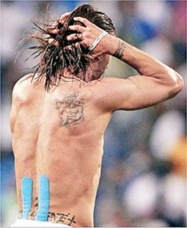 Soccer stars who love to flaunt their tattoos | undefined News - Times of  India