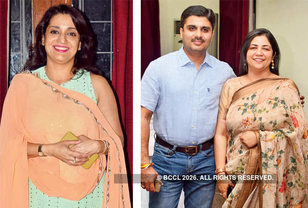 Puja Ghai, Vikas and Shachi Singh (BCCL/ Farhan Ahmed Siddiqui)