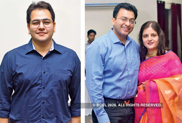 Rohit Kapur, Avichal and Ruchi Kapur (BCCL/ Farhan Ahmed Siddiqui)