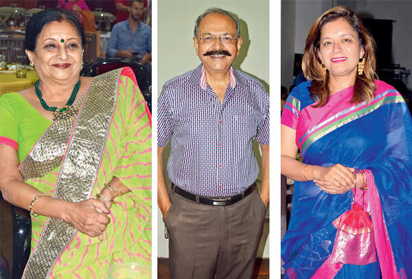 Shobha Kapur, Vishan Prakash and Jyoti Dewan (BCCL/ Farhan Ahmed Siddiqui)