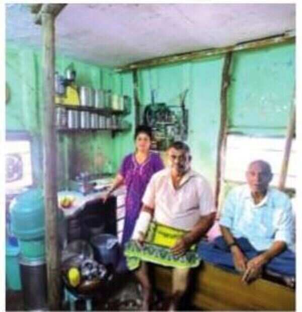 Arun Tikke with his family