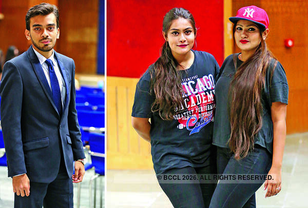 Nipun Vashishtha (R) Shreya Seth and Prashasti (BCCL/ Aditya Yadav)