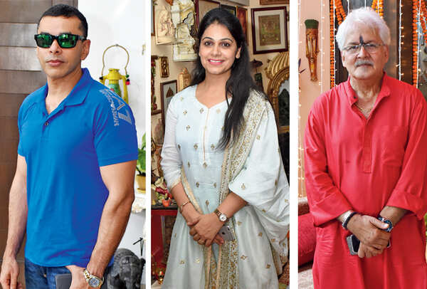 Meesam Rizvi, Nidhi Bajaj and Ashok Roy Choudhury (BCCL/ Farhan Ahmad Siddiqui)