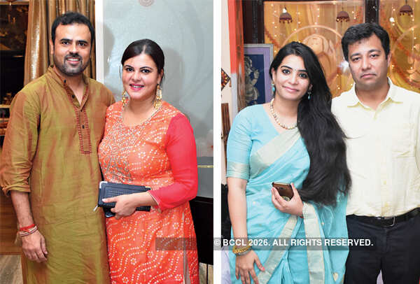 Ali Hamid Zaidi and Raina Pandey (R) Iti and Nitin Capoor (BCCL/ Farhan Ahmad Siddiqui)