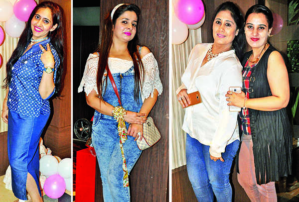(L) Monika (C) Raman (R) Nina and Sheetal (BCCL/ AS Rathor)