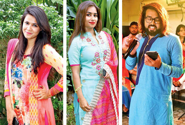 Ria Kapoor, Nupur Keshri and Amit Pandey (BCCL/ Unmesh Pandey)