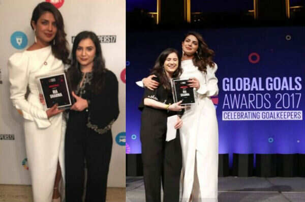 Priyanka Chopra and Ria Sharma