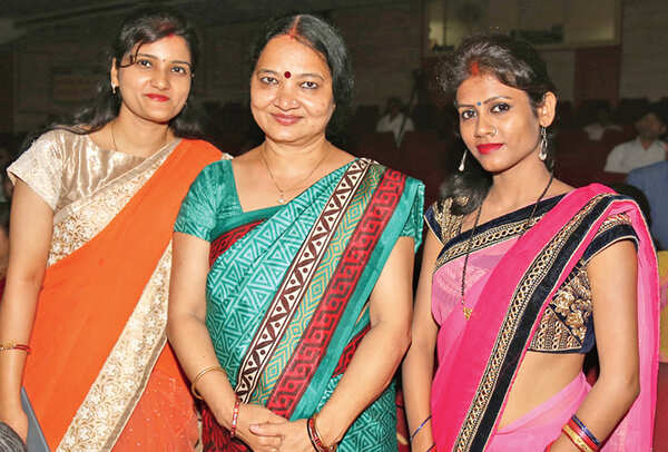 Stuti, Bhawna and Asmita  (BCCL/ Vishnu Jaiswal)