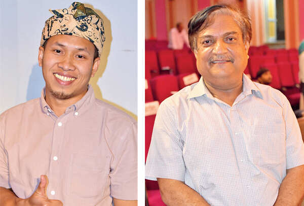 Mohammad Ikhsan and Dr Yogendra Pratap Singh (BBCL/ Farhan Ahmad Siddiqui)