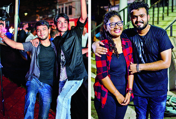 (L) Tanisk and Sushant (R) Varsha and Rahul (BCCL/ Pankaj Singh)