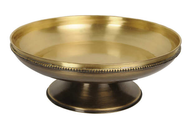 Antique Brass Fruit Bowl with stand MRP Rs. 2290