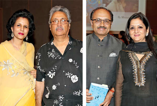 (L) Renu and Kush Bhargava (R) Siddharth Nath and Dr Nita Singh (BCCL/ Aditya Yadav)