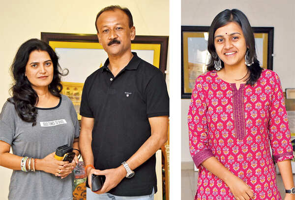 Rashmi & Nikhil Bajpai (R) Sunanda Mishra (BCCL/ Vishnu Jaiswal)