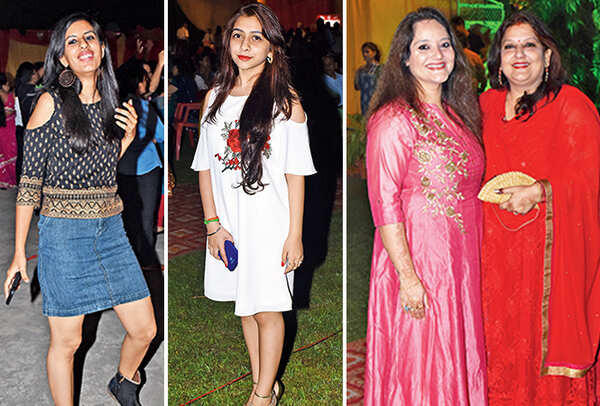 Muskaan, Reha Kapoor and Ritu Pundir (L) and Nisha Singh (BCCL/ Vishnu Jaiswal)