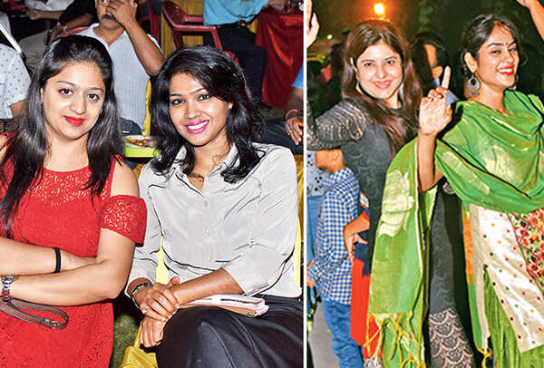 Preeti and Seema (R) Sonia Vardhan and Surabhi (BCCL/ Vishnu Jaiswal)