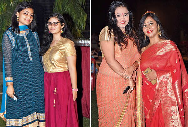Soumya and Shivani Tiwari (R) Tina and Megha (BCCL/ Vishnu Jaiswal)