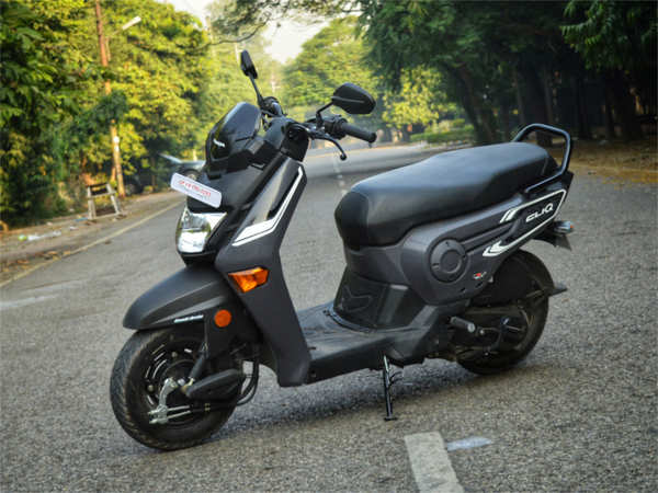 Cliq Review: The most affordable 110cc scooter - Times India