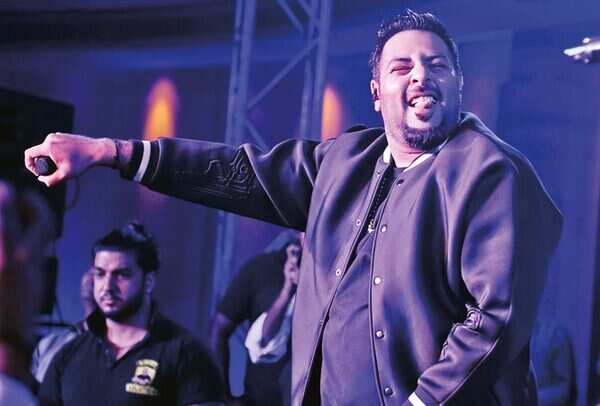 Badshah performed at the event (BCCL)
